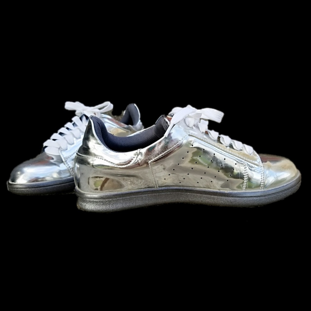 Mirror Chrome Sneakers